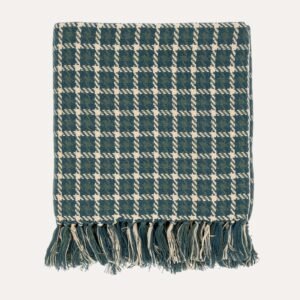 Houndstooth Throw
