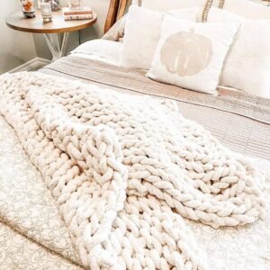 Chunky Knit- Chenille Ultra Soft 50" x 60"