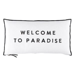 Welcome to Paradise Pillow