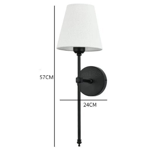 American Retro Industrial Style Bedroom Hotel Bathroom Restroom Restaurant Wall Sconce - Image 12