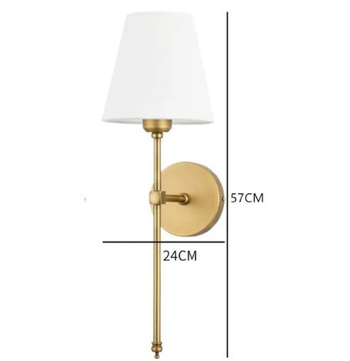 American Retro Industrial Style Bedroom Hotel Bathroom Restroom Restaurant Wall Sconce - Image 13